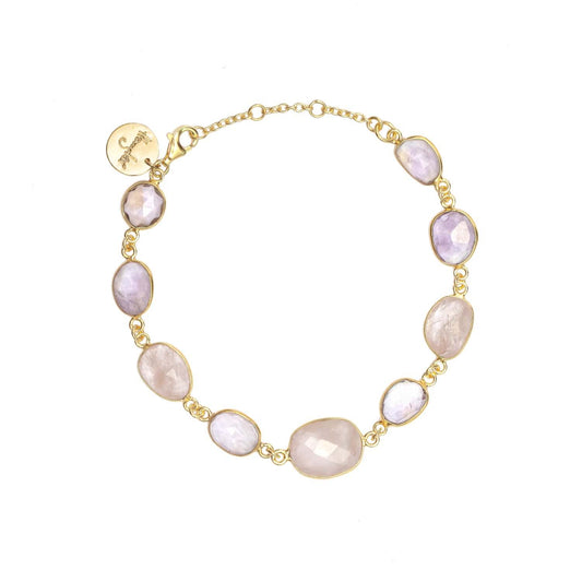 Love Pastel Gold Bracelet | Elegant and Charming Jewelry